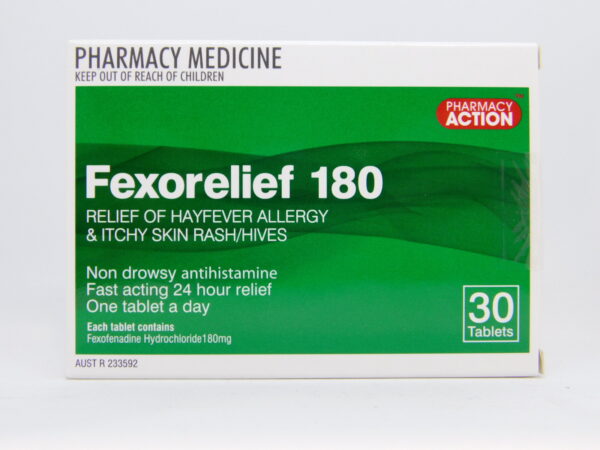 Fexorelief 180 Tablets 30