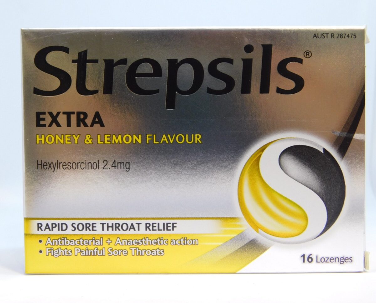 Strepsils Extra Honey & Lemon Lozenges 16