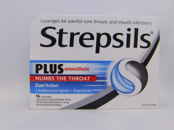 Strepsils Plus Anaesthetic Lozenges 16