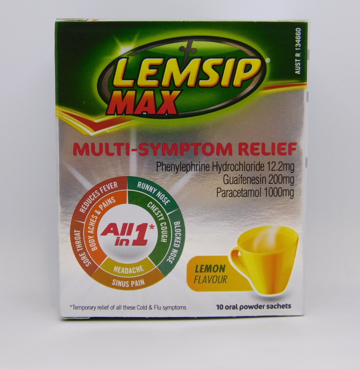 Lemsip Max All In 1 Lemon Sachets 10