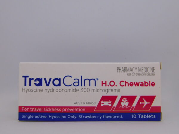 TravaCalm HI Chewable Tablets 10