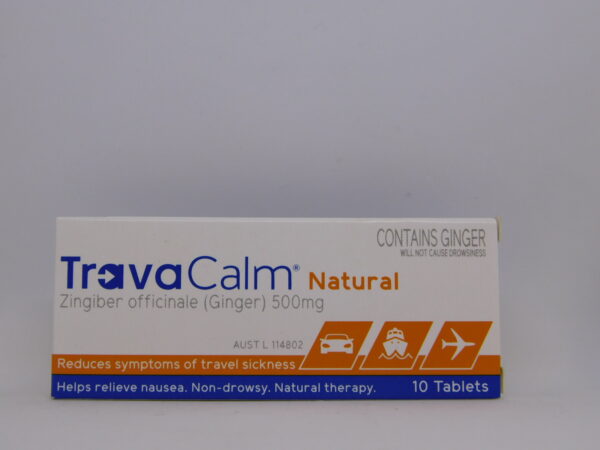 TravaCalm Natural Tablets 10