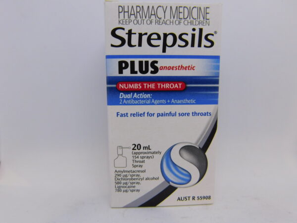 Strepsils Plus Aneasthetic Spray 20ml