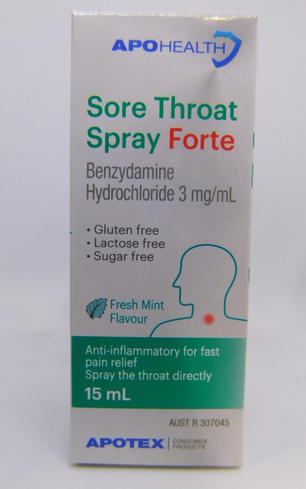 APO Sore Throat Spray Forte 15ml