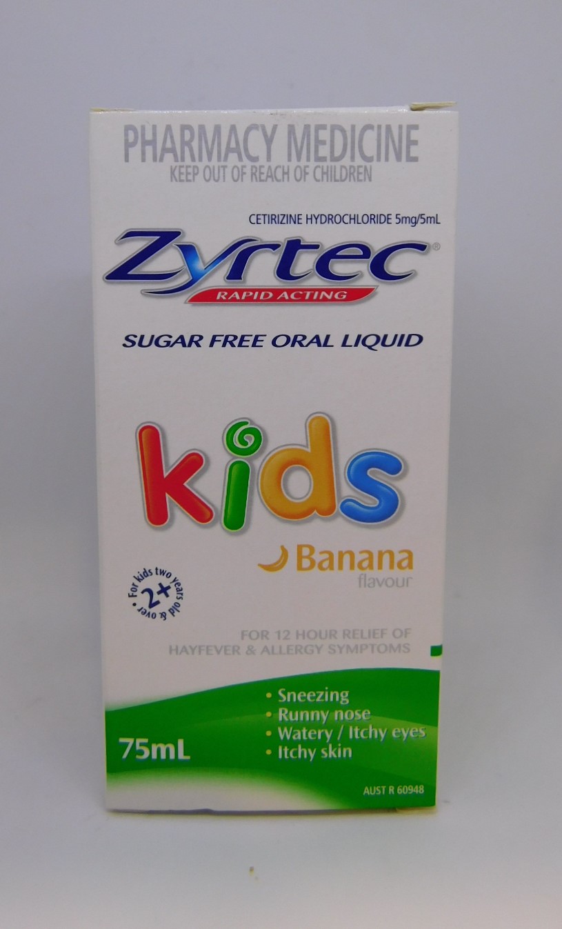 Zyrtec Kids Banana 75mL