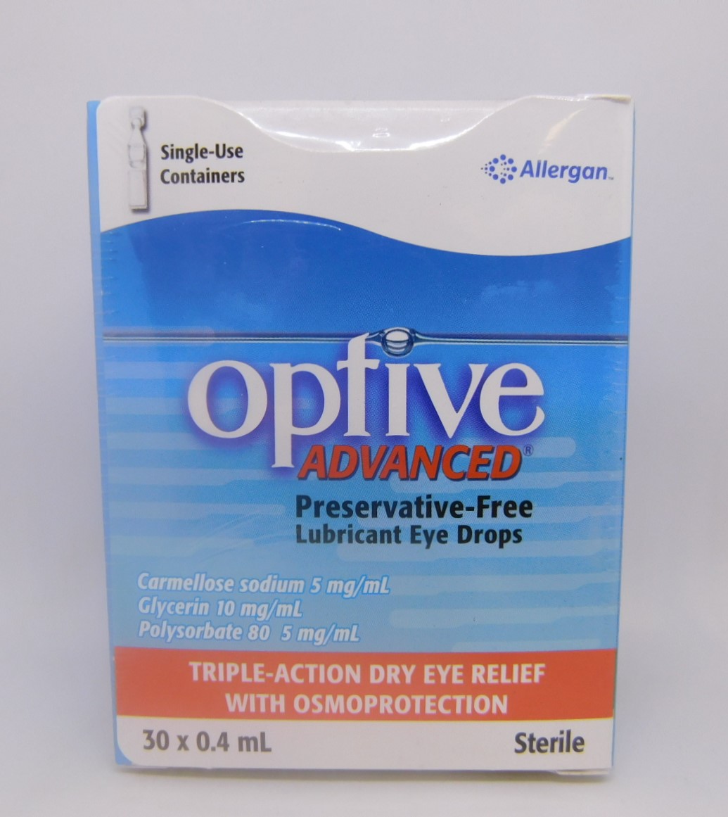 Optive Advanced Preservative-Free 30 x 0.4ml